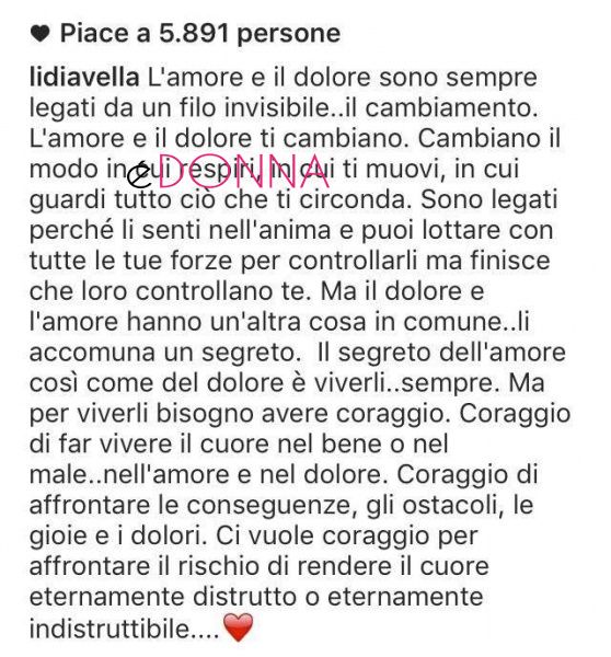 lidia messaggio in